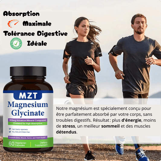 Glycinate de magnésium en gélules